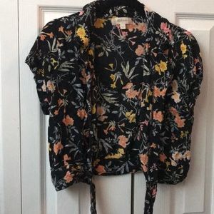 Crop top floral